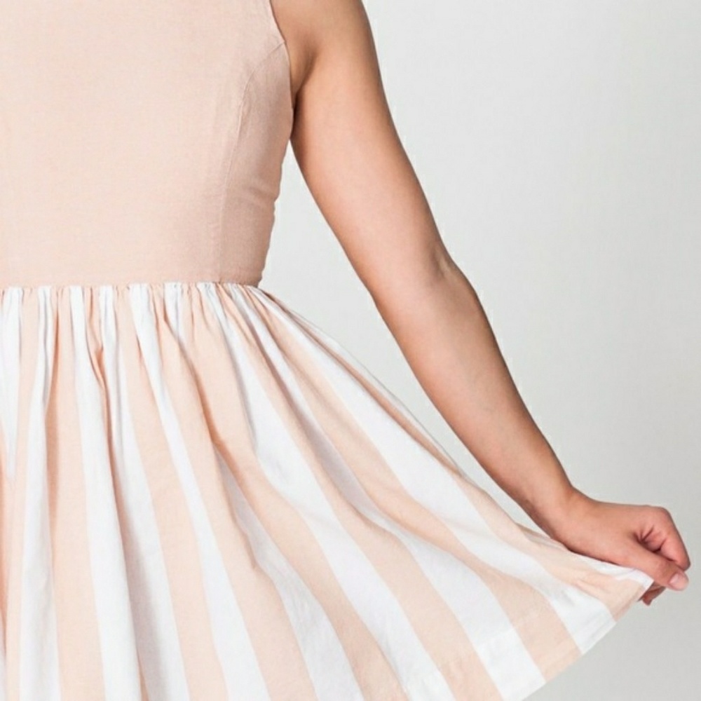 American apparel button back sun dress